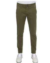 Hand Picked - Slim-fit Trousers - Lyst