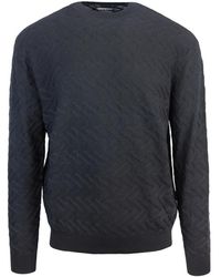 Emporio Armani - Schwarze sweaters von - Lyst