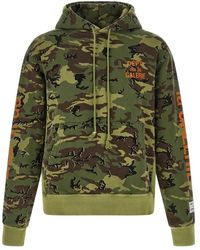 GALLERY DEPT. - Hoodies & Sweatvesten ,Groen ,Katoen Dépt. De La Galerie Hoodie - Lyst