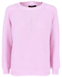 Max Mara - Round-Neck Knitwear - Lyst