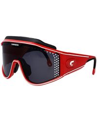 Carrera - Accessoires ,Rood ,Leer Ca Transforma Zonnebril - Lyst