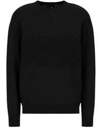 ARMANI EXCHANGE - Round-Neck Knitwear - Lyst