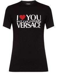 Versace - Magliette amore - Lyst