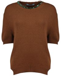 Prada - Rundhals-Strickware - Lyst