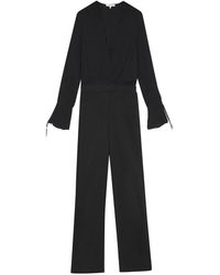 Patrizia Pepe - Suitpants essential crepe jumpsuit suitpants essential crepe jumpsuit - Lyst