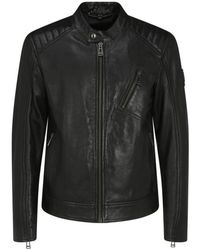 Belstaff - Lambskin V Racer Jas - Lyst