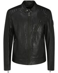 Belstaff - Lambskin V Racer Jas - Lyst