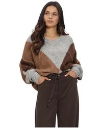 Second Female - Forca Knit V-Neck - Lyst