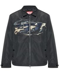 DIESEL - Light Jackets - Lyst