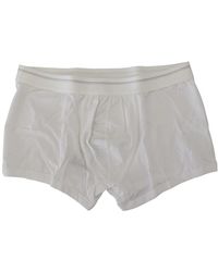 Dolce & Gabbana - Ondergoed ,Wit ,Katoen Witte Katoenmix Regular Boxershorts - Lyst