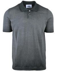 Alpha Studio - Polo Aus Strick - Lyst