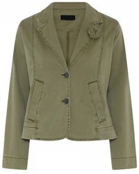 Cro - Jassen ,Groen ,Leer Blazer - Lyst