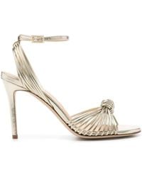 Semicouture - Schicker circe sandale in hellgold,pastel sandal circe - Lyst