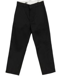 Dickies - Broeken ,Zwart ,Katoen 874 Cropped Pants - Lyst