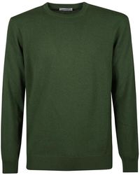 Kangra - Feiner Wollpullover Mit Rundhalsausschnitt - Lyst