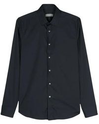 Canali - Langarmhemd - Lyst
