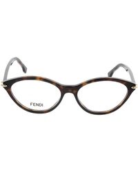 Fendi - Stilvolle Sonnenbrille Mit Einzigartigem Design - Lyst