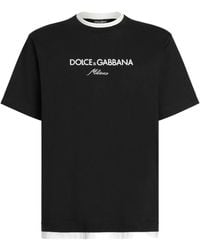 Dolce & Gabbana - Cotton T-Shirt - Lyst