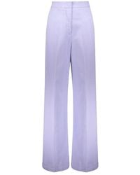 Fabiana Filippi - Gefaltete Baumwollhose Mit Taschen - Lyst