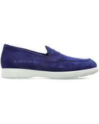 Kiton - Calfskin Suede Loafer - Lyst