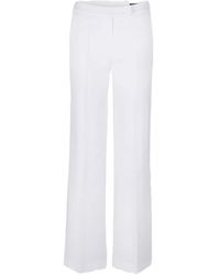 Windsor. - Broeken ,Wit ,Linnen Witte Linnen Marlene Broek - Lyst