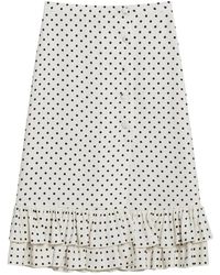Valentino - Lange Rokken Gonna Lunga - Lyst