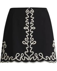 HUGO - Short Skirts - Lyst