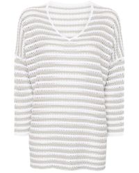 Le Tricot Perugia - V-Neck Knitwear - Lyst