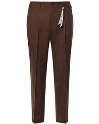 Santaniello - Slim-Fit Trousers - Lyst
