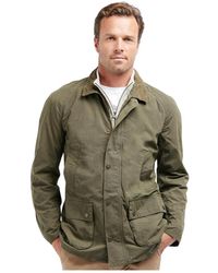 Barbour - Jassen ,Groen ,Katoen Groene Ashby Casual Jas - Lyst