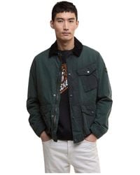 Barbour - Leather Jackets - Lyst