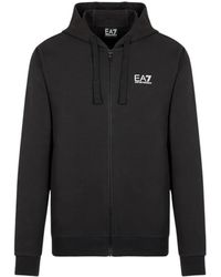 EA7 - Core identity kapuzenpullover,zip-throughs - Lyst