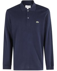 Lacoste - Tops ,Blauw ,Polo Shirts - Lyst