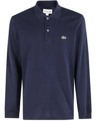 Lacoste - Tops ,Blauw ,Polo Shirts - Lyst