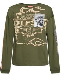 DIESEL - Long Sleeve Tops - Lyst