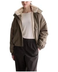 Bellerose - Jassen ,Bruin ,Katoen Herna Cropped Jacket - Lyst