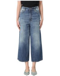 PT01 - Cropped Jeans - Lyst