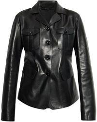 Tom Ford - Leren Jas - Lyst