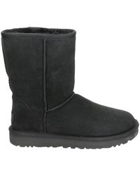 UGG - Schwarze Wildleder Kurzstiefel - Lyst