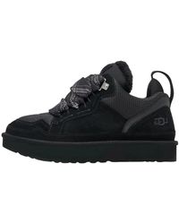 UGG - Moderne Zwarte Sneakers Met Ecologische Accenten - Lyst