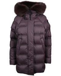 Peuterey - Jassen ,Paars ,Polyester Takan Mq Down Jacket - Lyst