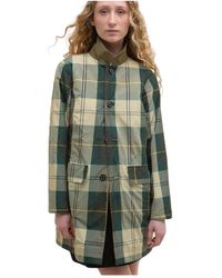 Barbour - Jassen ,Veelkleurig ,Omkeerbare Doucheproof Trenchcoat - Lyst
