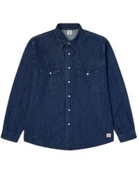 Edwin - Denim Shirts - Lyst