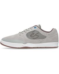 'es - Grijze Skate Schoenen Met Vetersluiting - Lyst