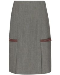 Fendi - Midi Skirts - Lyst