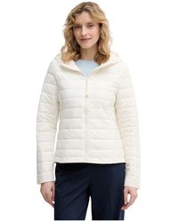 Benetton - Gesteppte Jacke Mit Kapuze - Lyst