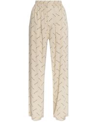 Balenciaga - Straight Trousers - Lyst