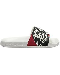 EA7 - Weiße Flip-Flops & Slider - Lyst
