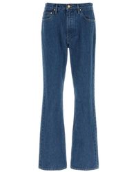 Jil Sander - Denim Broek 1 Treated - Lyst