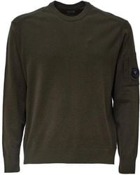 C.P. Company - Round-Neck Knitwear - Lyst